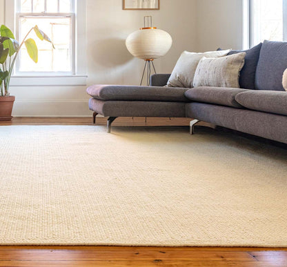 Linear Rug Sample Sale! / Sand 8' x 9'